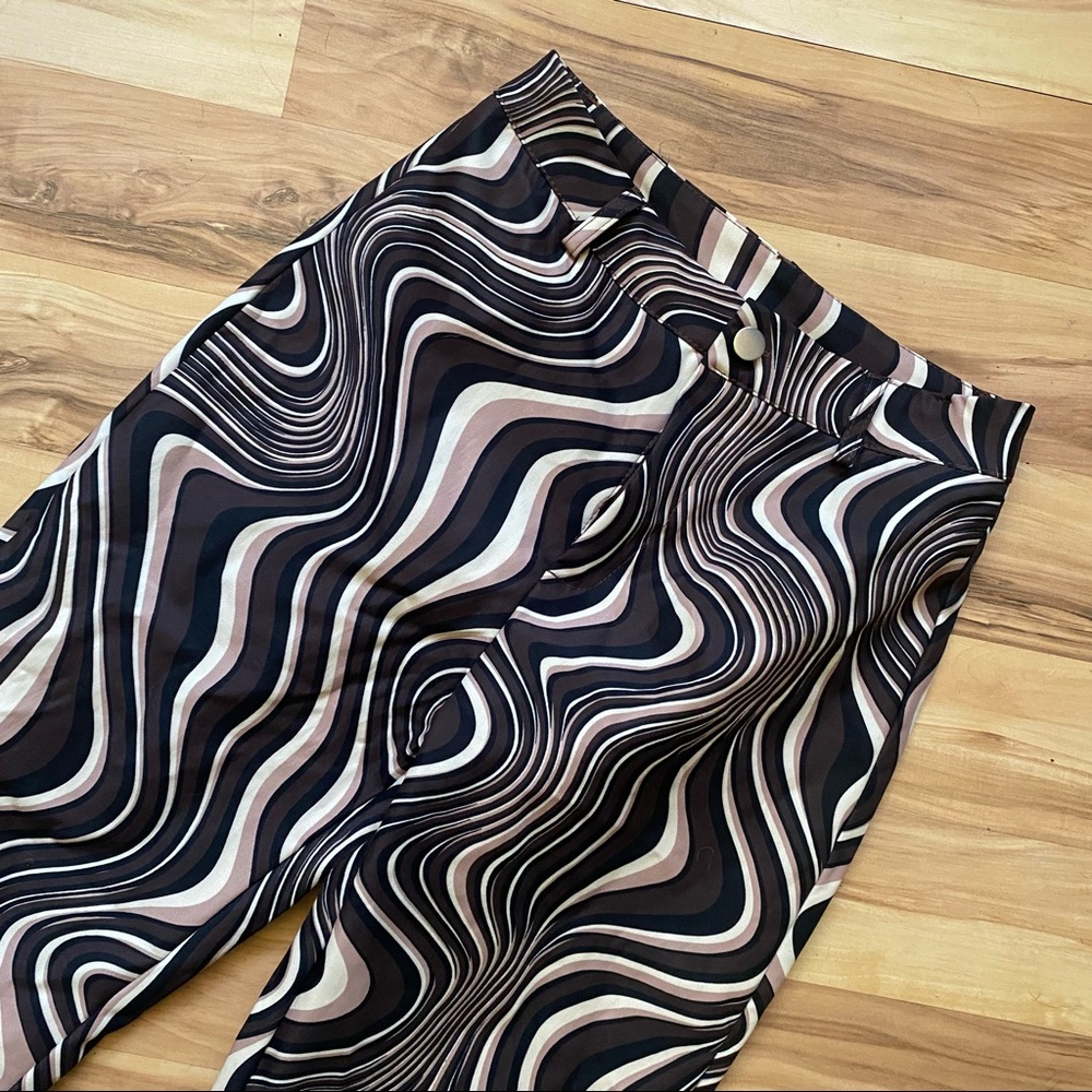Funky 70s high waist pants